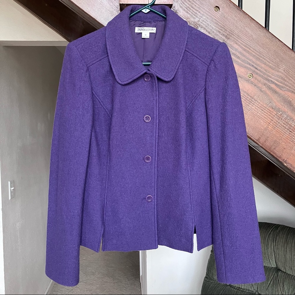 Pendleton Wool Spring Feminine Professional Blazer NWOT